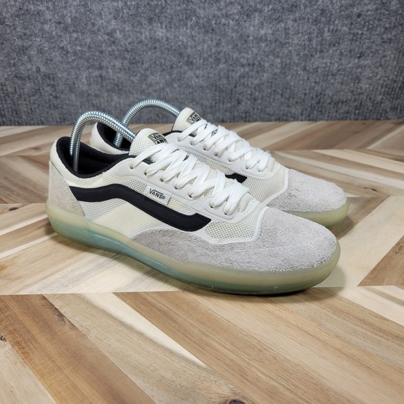 Vans Other - Vans AVE Pro Blanc De Blanc Clear Skate Shoes Mens 7.5 VNOA4BT7UY6 Suede Low Top